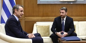 Κυριάκος Μητσοτάκης, Νίκος Ανδρουλάκης