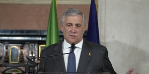 Ο υπουργός Εξωτερικών της Ιταλίας, Αντόνιο Ταγιάνι