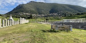 Άποψη του αρχαιολογικού χώρου της Αρχαίας Μεσσήνης