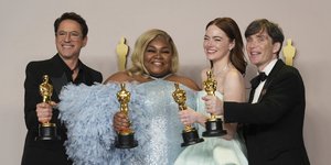 Έμα Στόουν, Κίλιαν Μέρφι, Ντα'Βάιν Τζόι Ράντολφ και Ρόμπερτ Ντάουνι Τζούνιορ