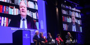 Ο Ευάγγελος Βενιζέλος μιλά στο Thessaloniki Summit 2025