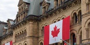 Το κτίριο της κυβέρνησης του Καναδά στην Οτάβα