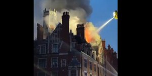 Πυρκαγιά στο πεντάστερο ξενοδοχείο Chiltern Firehouse στο Λονδίνο