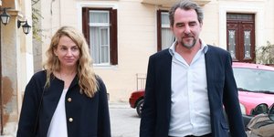Χρυσή Βαρδινογιάννη και Νικόλαος Ντε Γκρες