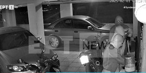 Από την διάρρηξη στην αποθήκη στην Καλαμαριά