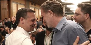 Χάρης Δούκας και Παύλος Γερουλάνος