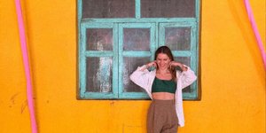 Η Ευγενία Νιάρχου στο Μουμπάι