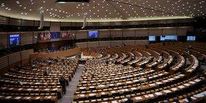 Η αίθουσα του Ευρωκοινοβουλίου στις Βρυξέλλες