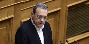 Ο Σωκράτης Φάμελλος στη Βουλή