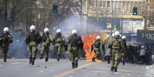 Επεισόδια μετά το συλλαλητηριο 