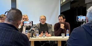 O Παύλος Γερουλάνος σε σύσκεψη με τοπικά στελέχη του ΠΑΣΟΚ στη Κεφαλονιά