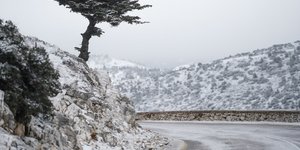 Χιόνια στην Πάρνηθα