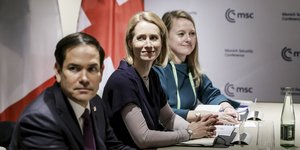 Η Κάγια Κάλας και ο Μάρκο Ρούμπιο