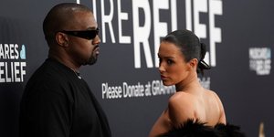 Μπιάνκα Σενσόρι και Κάνιε Γουέστ στα Grammy