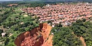 Καταβόθρες σε πόλη της Βραζιλίας