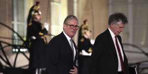  Ο Κιρ Στάρμερ αποχωρεί από το Ελιζέ