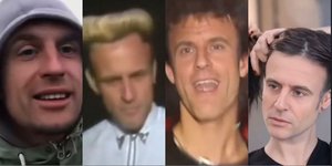 Στιγμιότυπα του deepfake βίντεο του Γάλλου προέδρου Εμανουέλ Μακρόν