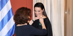 Κορυφαία διάκριση για την Κατερίνα Ευαγγελάτου από τη Γαλλική Δημοκρατία