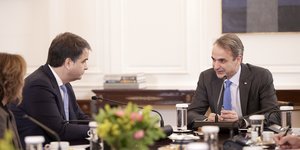 Κυριάκος Μητσοτάκης και Ραφαέλε Φίτο