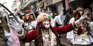 Το τελετουργικό του δρώμενου «Γενίτσαροι και Μπούλες»