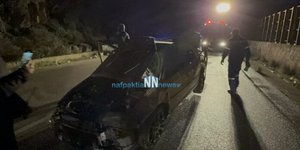 Τροχαίο δυστύχημα στην Ναύπακτο