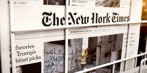 Εξώφυλλο των New York Times