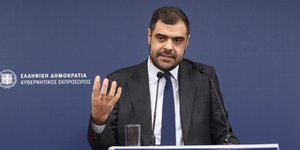 Ο κυβερνητικός εκπρόσωπος Παύλος Μαρινάκης