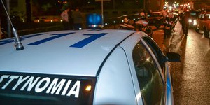 Περιπολικό σε δρόμο του Πειραιά (φωτό αρχείου)