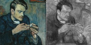 Η μορφή μιας γυναίκας αποκαλύφθηκε κάτω από έργο του Πάμπλο Πικάσο