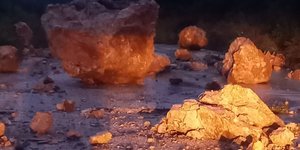 Κατολισθήσεις από την κακοκαιρία στην Κεφαλονιά