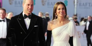 Πρίγκιπας Γουίλιαμ και Κέιτ Μίντλετον στα BAFTA το 2023
