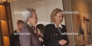 Η πριγκίπισσα Βενεδίκτη της Δανίας στο πρωινό στο ξενοδοχείο Μεγάλη Βρετάννια