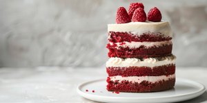 Κομμάτι γλυκό red velvet