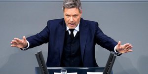 Ο Γερμανός υπουργός Οικονομικών Ρόμπερτ Χάμπεκ
