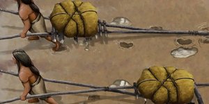 Ένα όχημα μεταφοράς που οι επιστήμονες υποθέτουν ότι χρησιμοποιήθηκε πριν από 22.000 χρόνια / Gabriel Ugueto