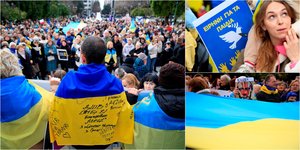 Πορεία για την Ουκρανία