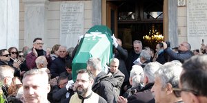 Κηδεία Τάκη Οικονομόπουλου