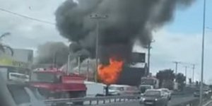 Η φωτιά που κατέκαψε το εστιατόριο στο Κορωπί