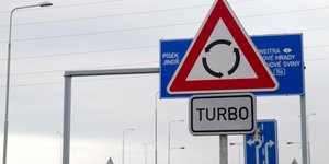 Σήμα τούρμπο για πλατεία 