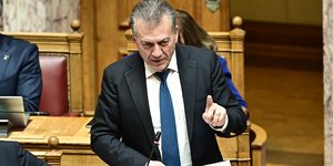 Ο αναπληρωτής υπουργός Αθλητισμού Γιάννης Βρούτσης