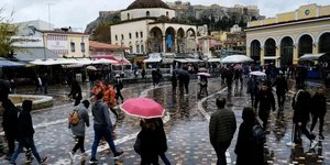Βροχή στην Αθήνα