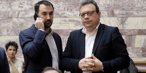 Αλέξης Χαρίτσης και Σωκράτης Φάμελλος