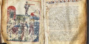 Rare Byzantine Manuscript Reveals 14th-Century Secrets in Greek Monastery  