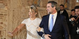 Παντρεύτηκαν Χρυσή Βαρδινογιάννη και Νικόλαος Ντε Γκρες