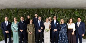 Oι επίσημες φωτό Νικόλαου Ντε Γκρες-Χρυσής Βαρδινογιάννη από τον γάμμο τους