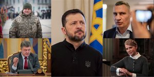 O πρόεδρος της Ουκρανίας, Βολόντιμιρ Ζελένσκι και πιθανοί υποψήφιοι διάδοχοί του