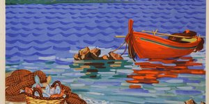 Αφίσα του Τέτση για τον ΕΟΤ 