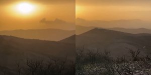 Αφρικανική σκόνη στην Εύβοια 