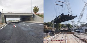 AKTOR: Στην κυκλοφορία τα οδικά έργα αποκατάστασης στην περιοχή του Ισθμού
