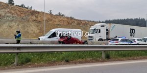Το αυτοκίνητο που τούμπαρε στην Περιφερειακή Οδό Θεσσαλονίκης